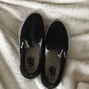 black slip on vans